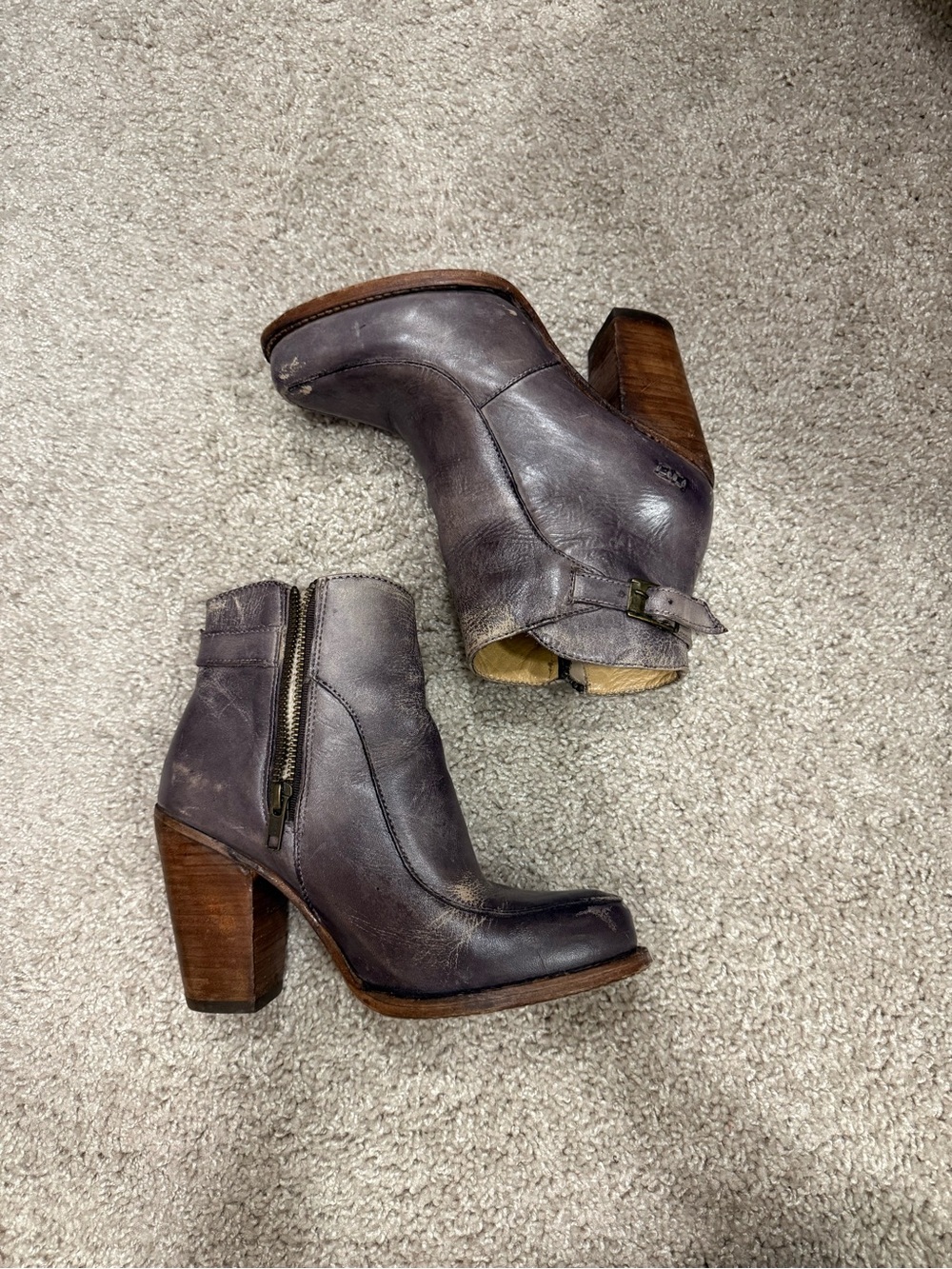 Bed Stu Cobbler Series Ankle Boots